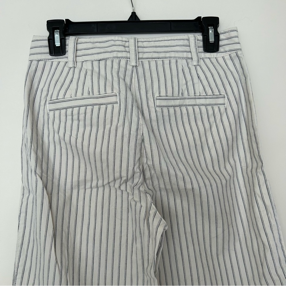 GAP Stripe High Rise Wide Leg Crop Pants - Picture 5 of 13